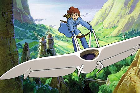 Nausicaä från Vindarnas dal. Foto: Folkets bio